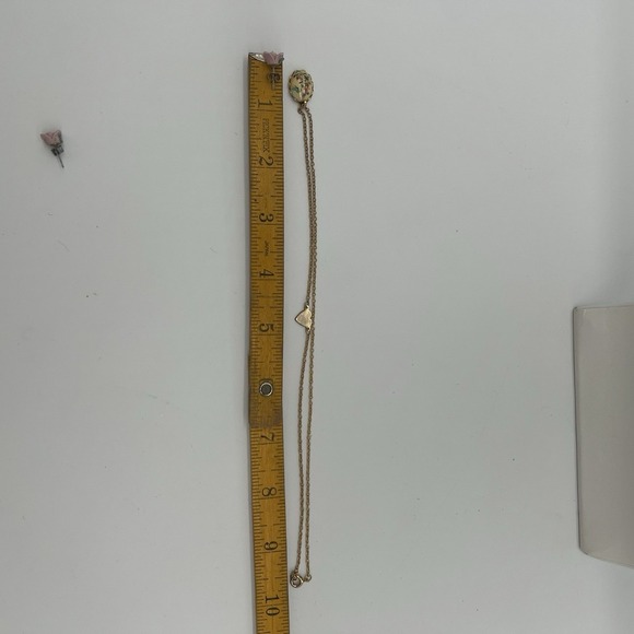 Cottagecore Floral Pendant Necklace & Pink Rose Earrings Set – Vintage Romantic - Picture 7 of 7